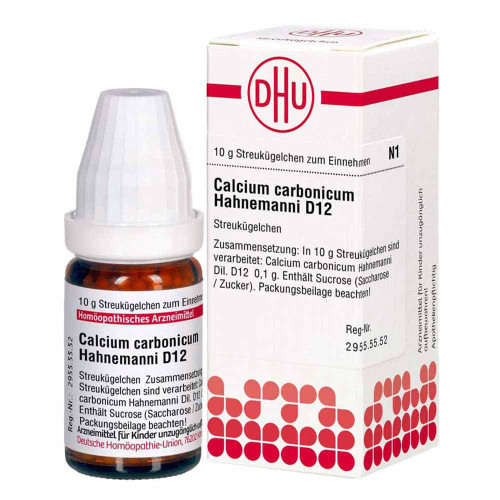 CALCIUM CARBONICUM Hahnemanni D 12 Globuli