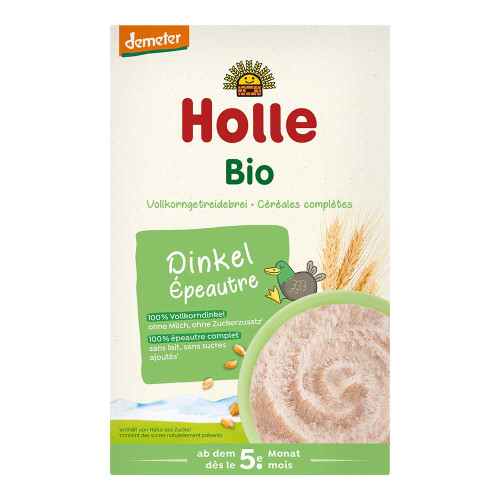 Holle Bio-Vollkrongetreidebrei Dinkel
