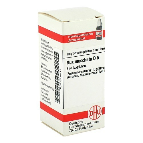 NUX MOSCHATA D 6 Globuli