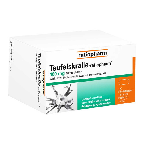 TEUFELSKRALLE-RATIOPHARM Filmtabletten