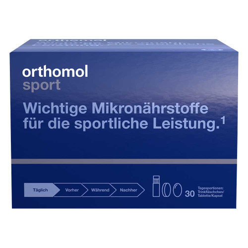ORTHOMOL Sport Trinkfl&auml;schchen/Tabl./Kaps.Kombip.