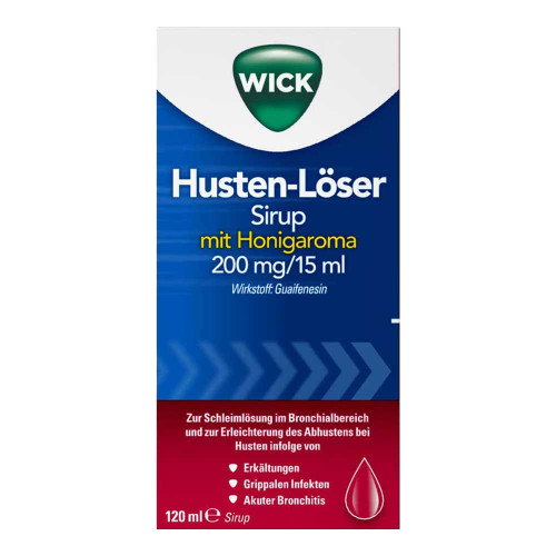 WICK Husten-L&ouml;ser Sirup mit Honigaroma 200mg/15ml