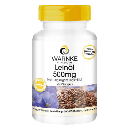 LEIN&Ouml;L 500 mg Kapseln