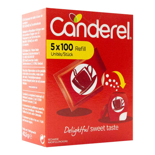CANDEREL Nachf&uuml;llpackung St&uuml;ckchen