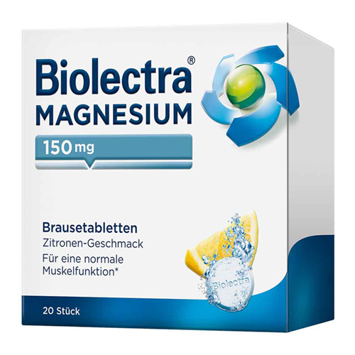 BIOLECTRA Magnesium 150 mg Zitrone Brausetabletten