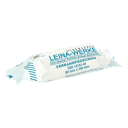 VERBANDP&Auml;CKCHEN 8x10 cm M steril