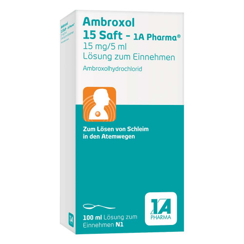 AMBROXOL 15 Saft-1A Pharma