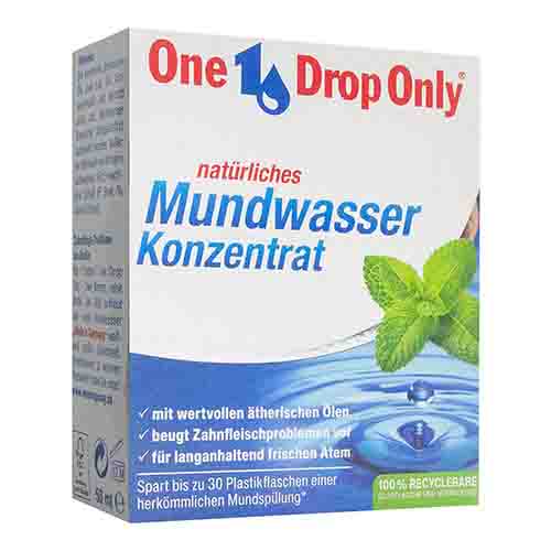 ONE DROP Only nat&uuml;rl.Mundwasser Konzentrat