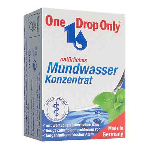 ONE DROP Only nat&uuml;rl.Mundwasser Konzentrat