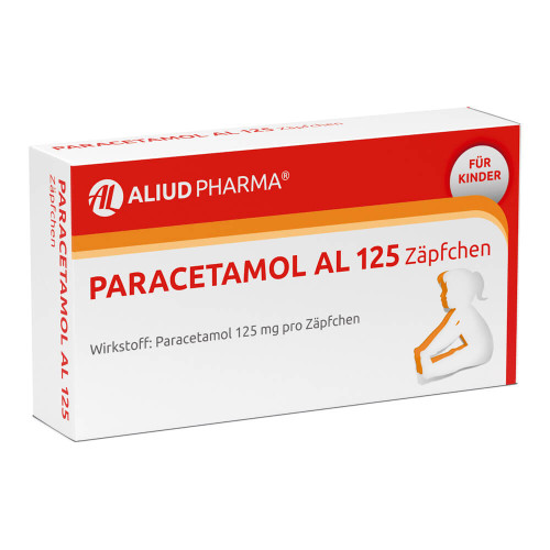 PARACETAMOL AL 125 S&auml;uglings-Suppos.