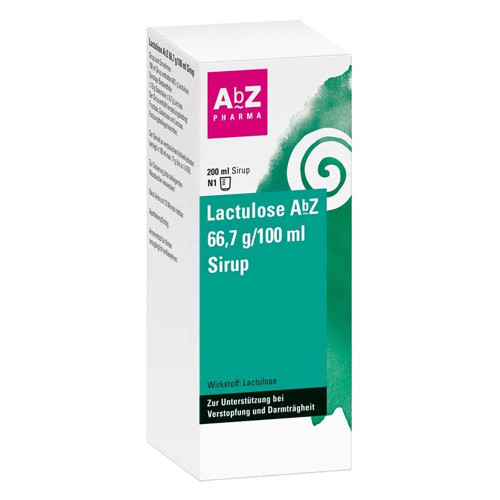 LACTULOSE AbZ 66,7 g/100 ml Sirup