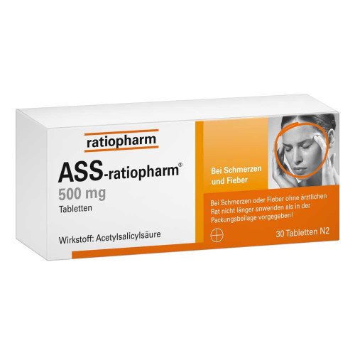 ASS-ratiopharm 500 mg Tabletten