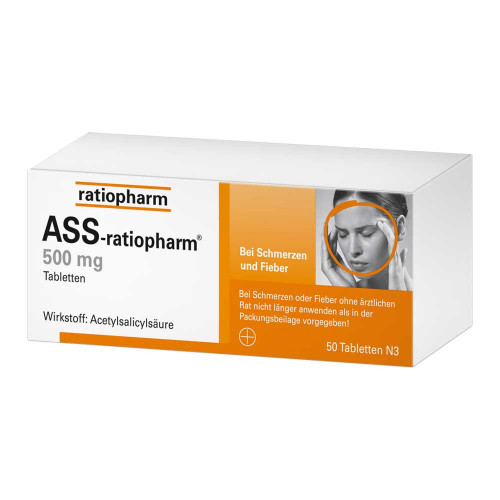 ASS-ratiopharm 500 mg Tabletten