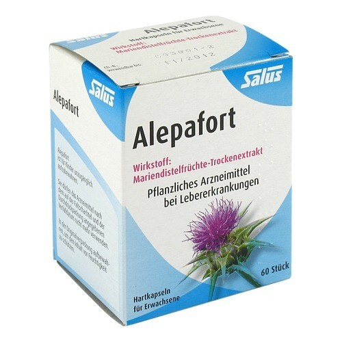 ALEPAFORT Mariendistel Hartkapseln