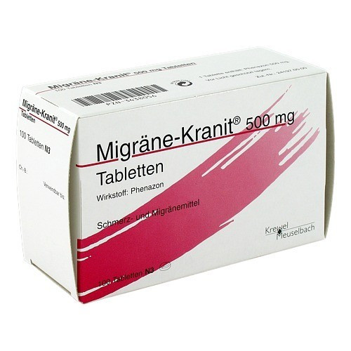 MIGR&Auml;NE KRANIT 500 mg Tabletten