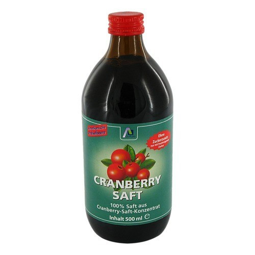 CRANBERRY SAFT 100% Frucht
