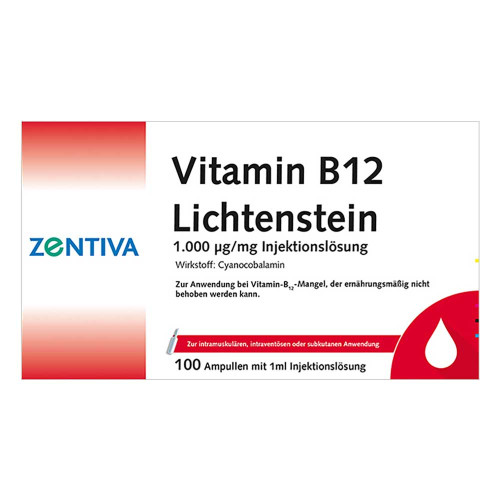 VITAMIN B12 1.000 &mu;g Lichtenstein Ampullen