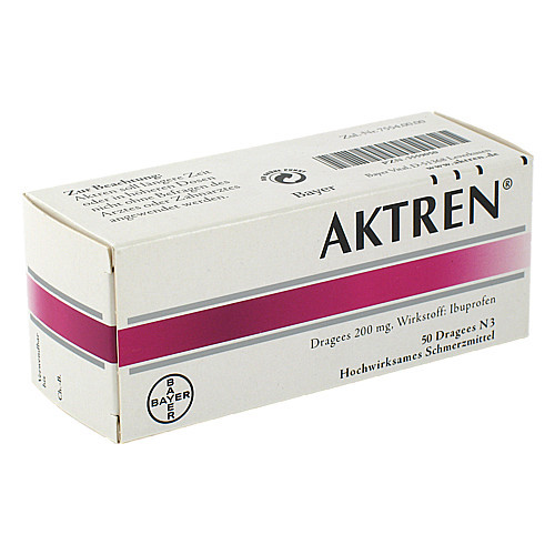 AKTREN &uuml;berzogene Tabletten