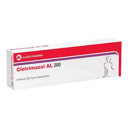CLOTRIMAZOL AL 200 Vaginaltabletten