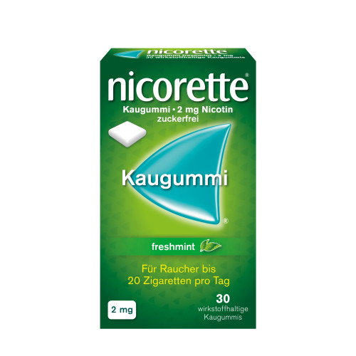 nicorette&reg; Kaugummi 2 mg freshmint
