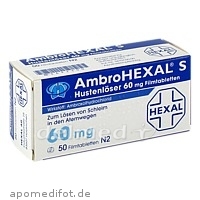 AMBROHEXAL S Hustenloeser 60 mg Filmtabletten