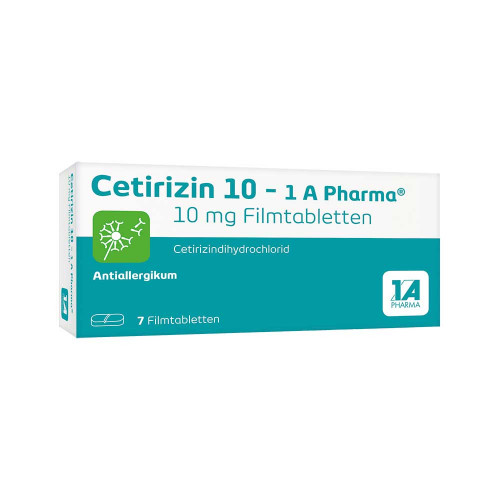 CETIRIZIN 10-1A Pharma Filmtabletten