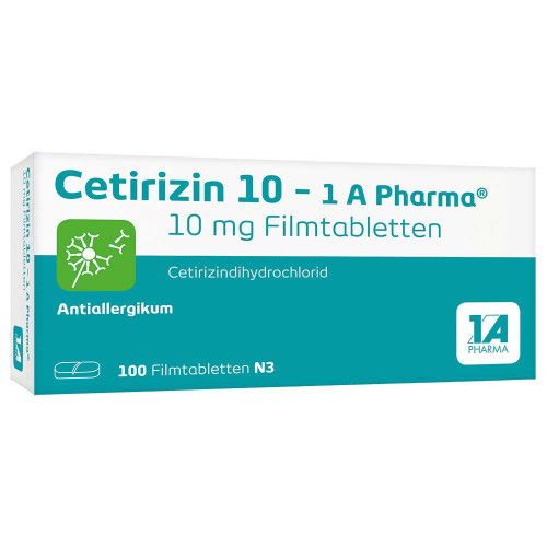 CETIRIZIN 10-1A Pharma Filmtabletten