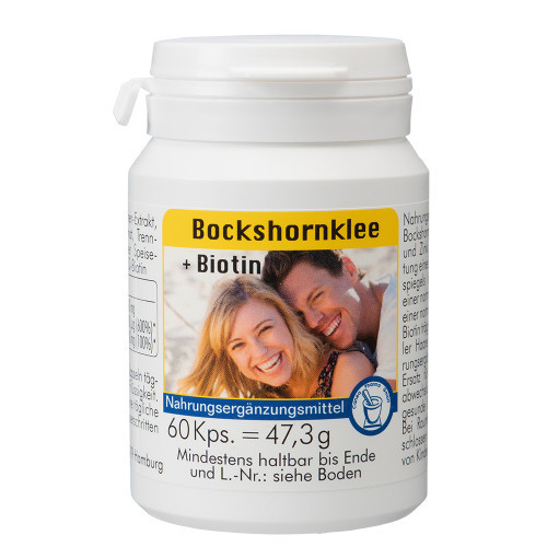 BOCKSHORNKLEE+BIOTIN Kapseln