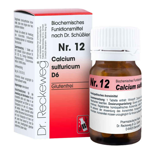 BIOCHEMIE 12 Calcium sulfuricum D 6 Tabletten