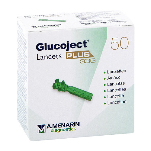 GLUCOJECT Lancets PLUS 33 G
