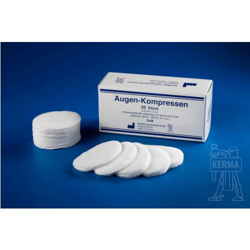 AUGENKOMPRESSEN 5,8x7 cm unsteril