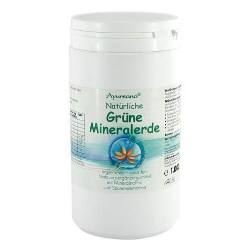 GR&Uuml;NE TONERDE Ayursana extra fein Pulver