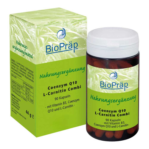 COENZYM Q10 L-CARNITIN Combi 30 mg+180 mg Kapseln