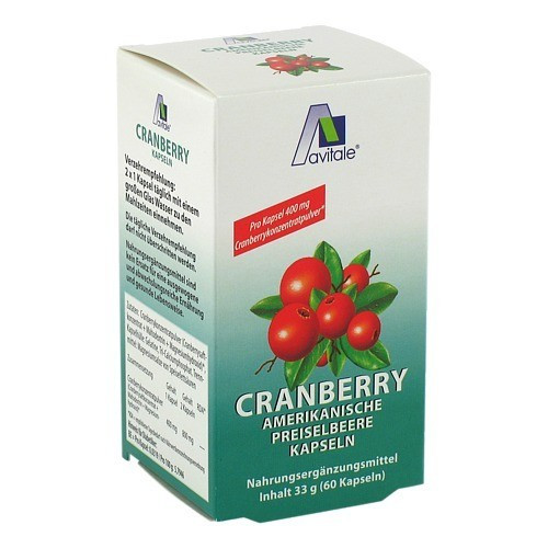 CRANBERRY KAPSELN 400 mg