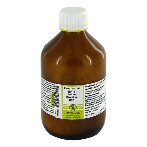 BIOCHEMIE 4 Kalium chloratum D 12 Tabletten