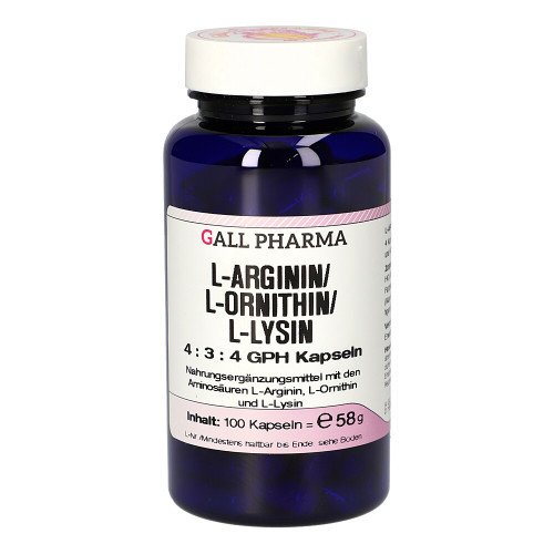 L-ARGININ/L-ORNITHIN/L-Lysin 4:3:4 GPH Kapseln