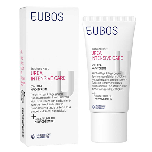 EUBOS TROCKENE Haut Urea 5% Nachtcreme