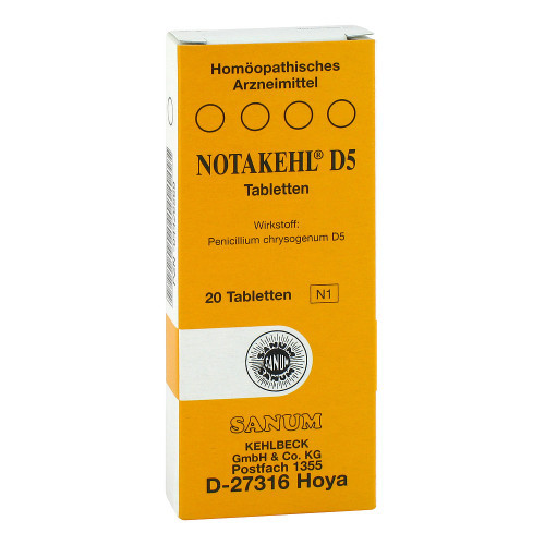 NOTAKEHL D 5 Tabletten