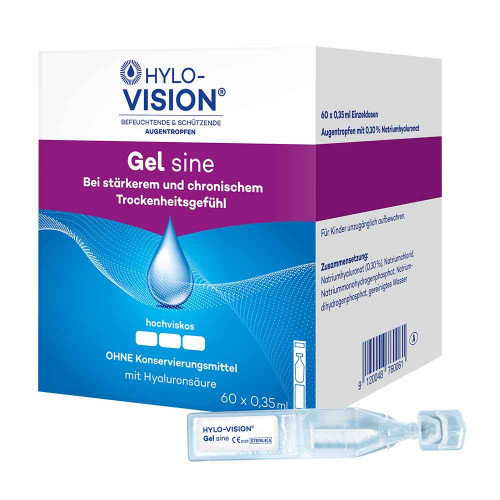 HYLO-VISION Gel sine Einzeldosispipetten