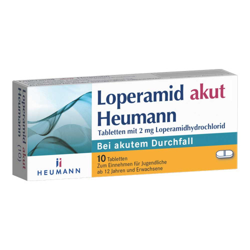 LOPERAMID akut Heumann Tabletten
