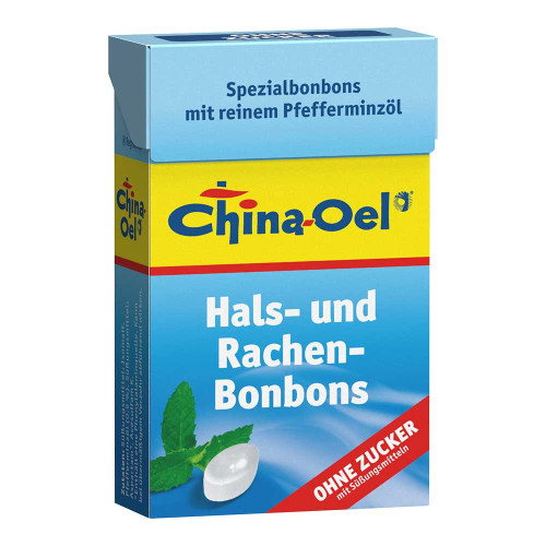 CHINA &Ouml;L Hals- u.Hustenbonbons o.Zucker