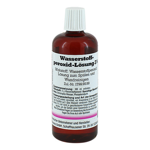 WASSERSTOFFPEROXID L&ouml;sung 3%