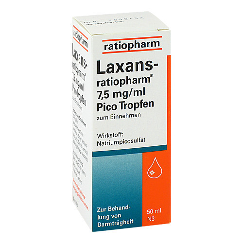 LAXANS-ratiopharm 7,5 mg/ml Pico Tropfen