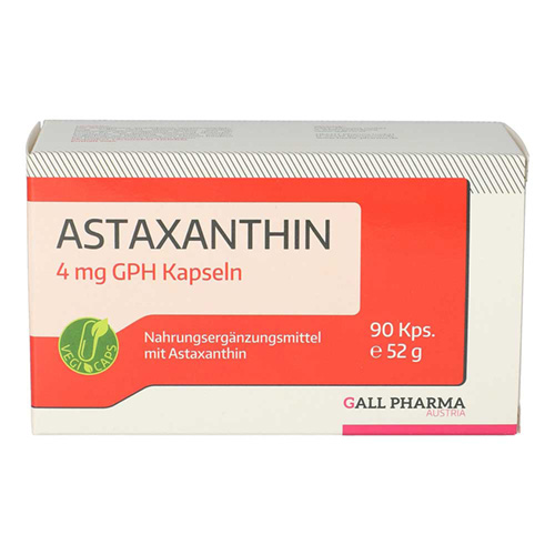 ASTAXANTHIN 4 mg GPH Kapseln