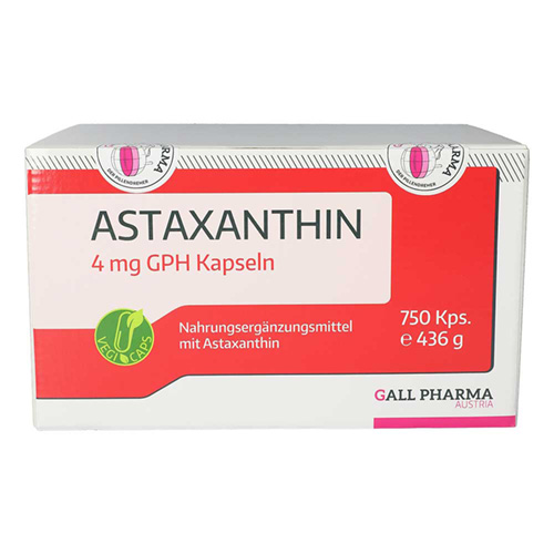 ASTAXANTHIN 4 mg GPH Kapseln