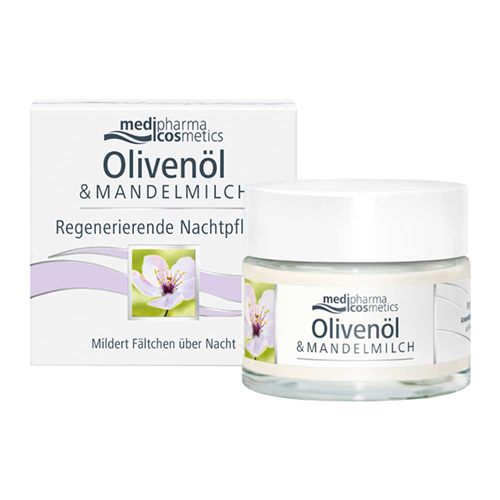 OLIVEN-MANDELMILCH regenerierende Nachtpflege