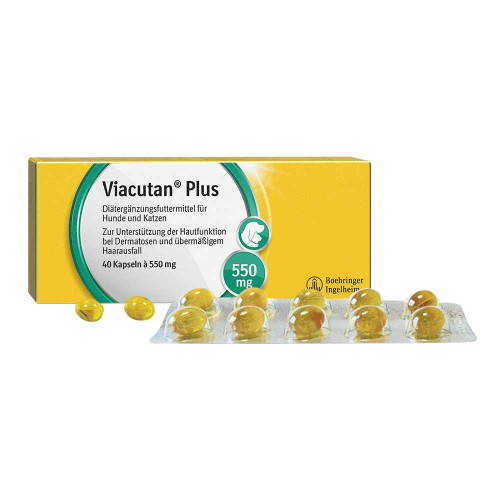 VIACUTAN Plus Kapseln vet.