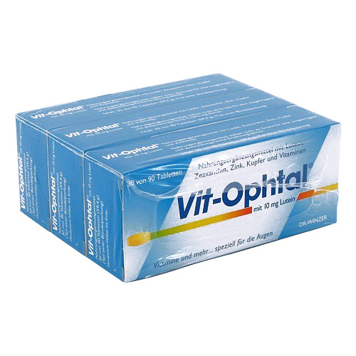 VIT OPHTAL mit 10 mg Lutein Tabletten