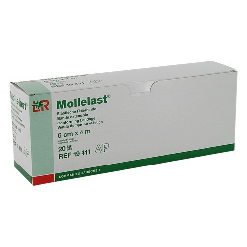 MOLLELAST Binden 6 cmx4 m wei&szlig;