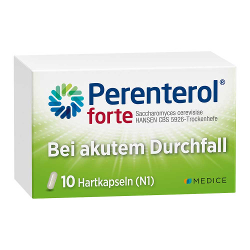 Perenterol&reg; forte 250 mg bei akutem Durchfall & zur Vorbeugung